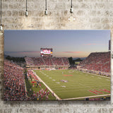 Utah Utes Wall Art Rice Eccles Stadium Canvas Prints,Sport Stadium Art Prints, Fan Gift, Wall Decor