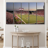 Utah Utes Wall Art Rice Eccles Stadium Canvas Prints,Multi Panels B,Sport Stadium Art Prints, Fan Gift