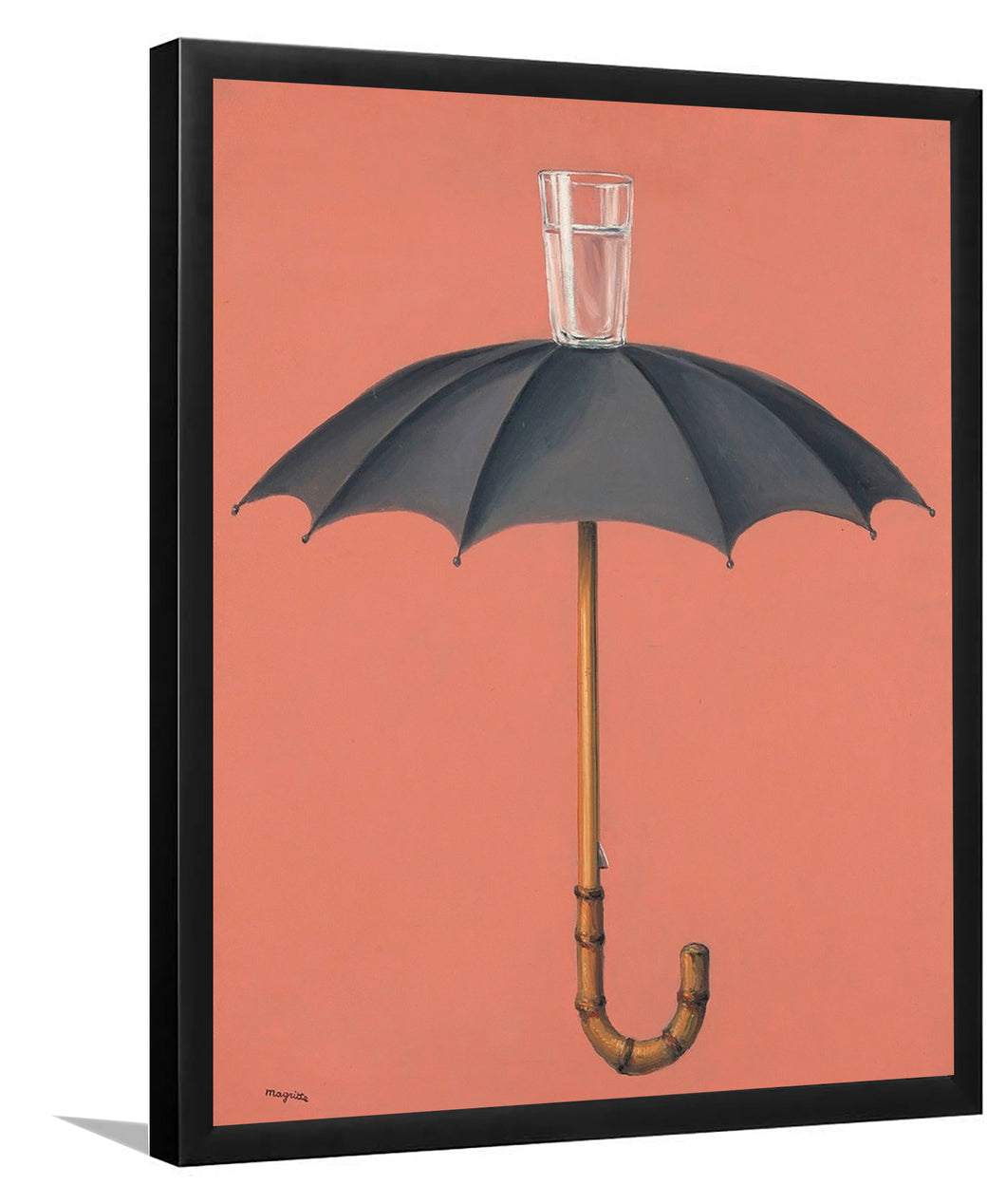 Vacation Of Hegel By Ren?Magritte-Art Print,Frame Art,Plexiglass Cover