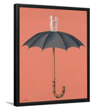Vacation Of Hegel By Ren?Magritte-Art Print,Frame Art,Plexiglass Cover