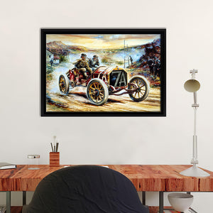 Vaclav Zapadlik Classic Car Painting Canvas Wall Art - Canvas Print, Framed Canvas, Painting Canvas