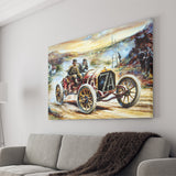 Vaclav Zapadlik Classic Car Painting Canvas Wall Art - Canvas Prints, Prints For Sale, Painting Canvas,Canvas On Sale