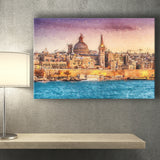 Valletta Superb City Canvas Prints Wall Art Decor - Paiting Canvas, Art Prints, Wall Decor, For Sale