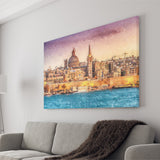 Valletta Superb City Canvas Prints Wall Art Decor - Paiting Canvas, Art Prints, Wall Decor, For Sale
