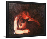 Vampire By Edward Munch-Art Print,Canvas Art,Frame Art,Plexiglass Cover