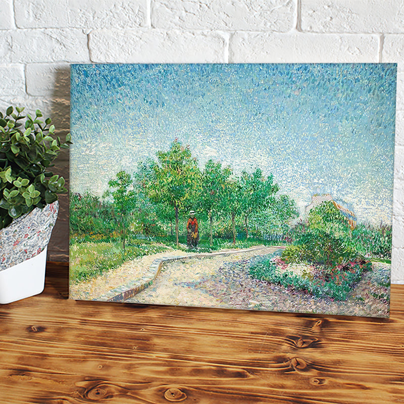 Van Gogh Park Trail Canvas Wall Art - Canvas Prints, Prints for Sale, Canvas Painting, Canvas On Sale