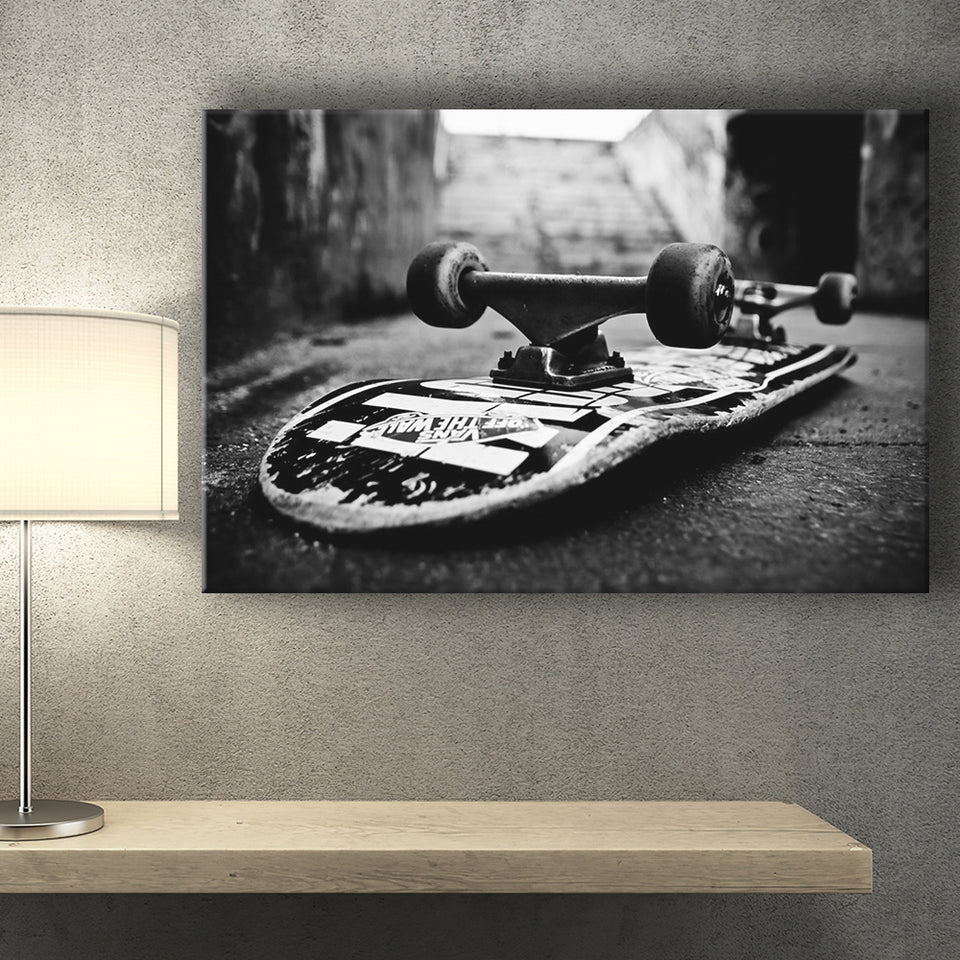 Vanz Off Skater Canvas Prints Wall Art - Painting Canvas, Home Wall Decor, Painting Prints, For Sale