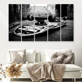 Vanz Off Skater 5 Pieces B Canvas Prints Wall Art - Painting Canvas, Multi Panels,5 Panel, Wall Decor