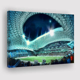 Velodrome, Night, Match, Olympique Marseille Stadium Canvas Prints Wall Art - Painting Canvas, Wall Decor, Fan Gift, Art Prints