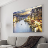 Venice City at Night Canvas Prints Wall Art Decor - Paiting Canvas, Art Prints, Wall Decor, For Sale
