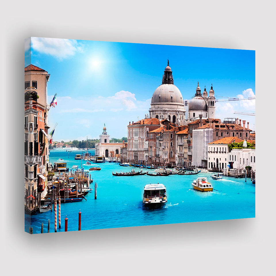 Venice Cityscape Canvas Prints Wall Art Decor - Painting Canvas,Home Decor, Ready to Hang