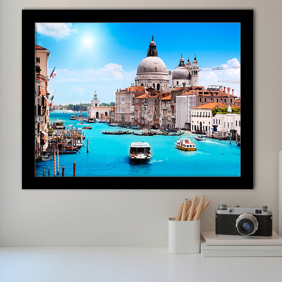 Venice Cityscape Framed Art Prints Wall Art Decor, Framed Picture, Home Decor