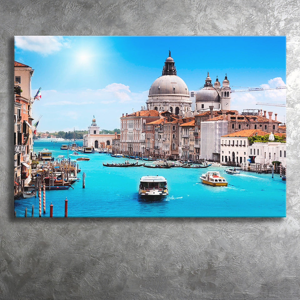 Venice Cityscape Canvas Prints Wall Art Decor - Painting Canvas,Home Decor, Ready to Hang