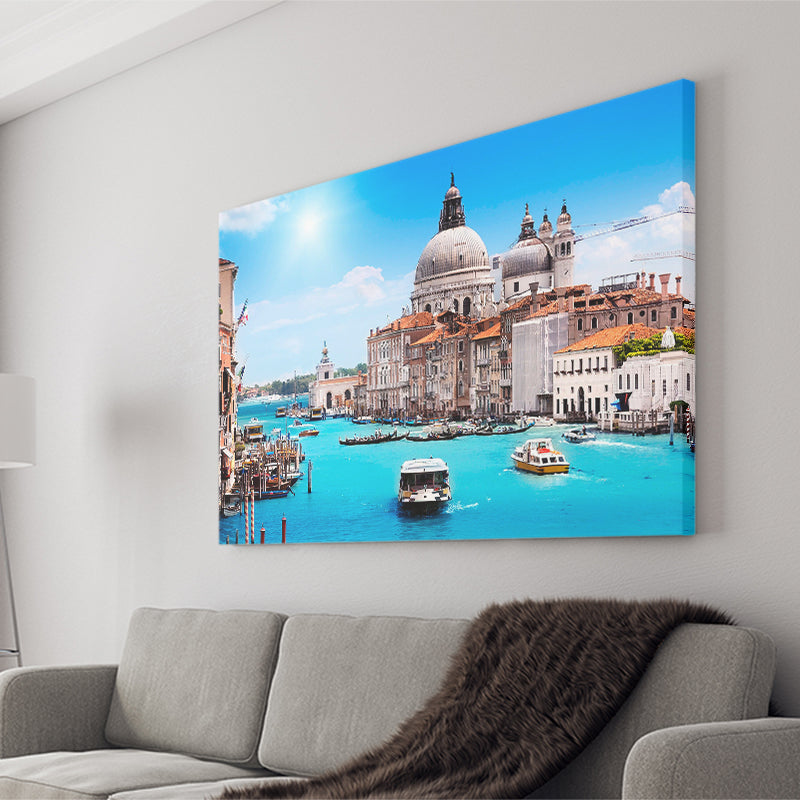 Venice Cityscape Canvas Prints Wall Art Decor - Painting Canvas,Home Decor, Ready to Hang