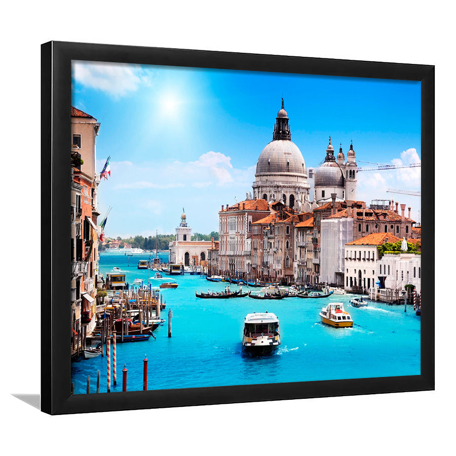 Venice Cityscape Framed Art Prints Wall Art Decor, Framed Picture, Home Decor