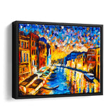Venice Italy Canvas Wall Art - Canvas Print, Framed Canvas, Painting Canvas