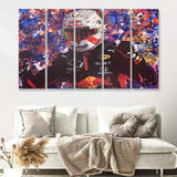 Verstappen F1 Formula One Fine Art Limited Edition Ii 5 Pieces B Canvas Prints Wall Art - Painting Canvas, Multi Panels, Wall Decor