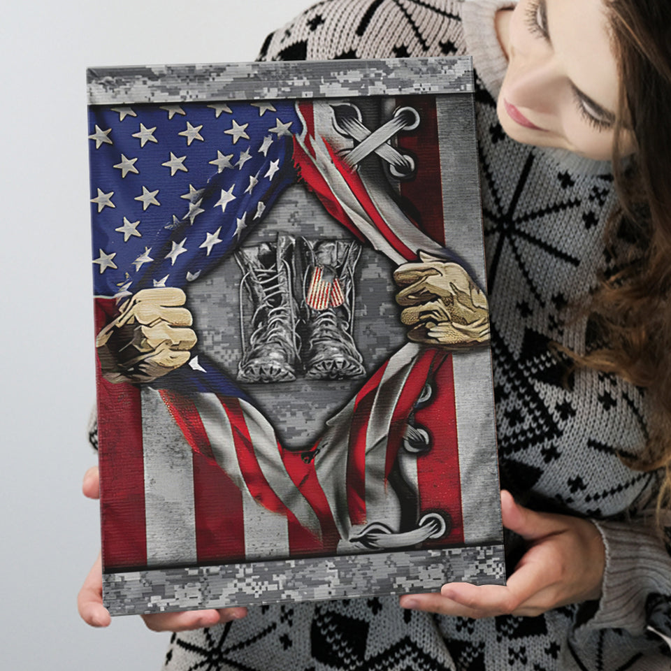 Veteran Arm Canvas Prints Wall Art - Painting Canvas, Wall Decor, For Sale, Home Decor