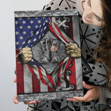 Veteran Arm Canvas Prints Wall Art - Painting Canvas, Wall Decor, For Sale, Home Decor