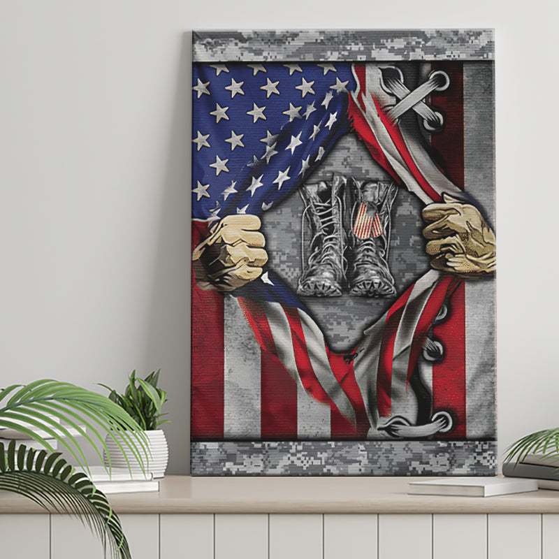Veteran Arm Canvas Prints Wall Art - Painting Canvas, Wall Decor, For Sale, Home Decor