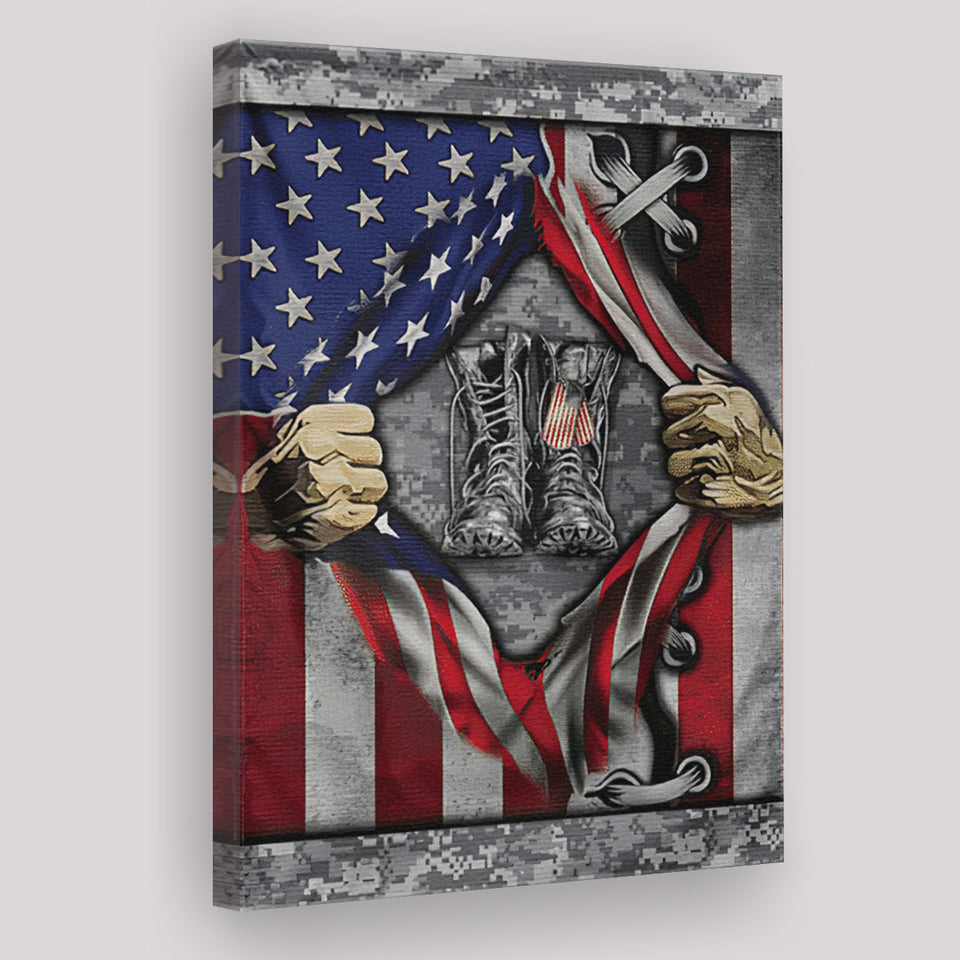 Veteran Arm Canvas Prints Wall Art - Painting Canvas, Wall Decor, For Sale, Home Decor