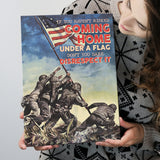 Veteran Canvas If You Havent Risked Coming Home Under A Flag Dont You Dare Disrespect It Canvas Prints Wall Art - Painting Canvas, Wall Decor