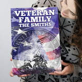Veteran Family Army Canvas Prints Wall Art - Painting Canvas, Wall Decor, For Sale, Home Decor