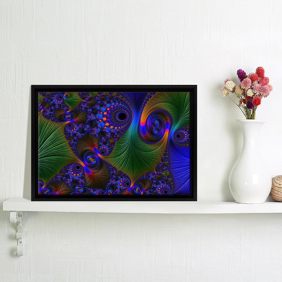 Vibrant Abstract Framed Canvas Prints Wall Art - Canvas Painting, Framed Art, Prints for Sale, Wall Decor, Home Decor