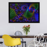Vibrant Abstract Framed Canvas Prints Wall Art - Canvas Painting, Framed Art, Prints for Sale, Wall Decor, Home Decor