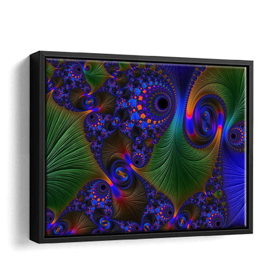 Vibrant Abstract Framed Canvas Prints Wall Art - Canvas Painting, Framed Art, Prints for Sale, Wall Decor, Home Decor