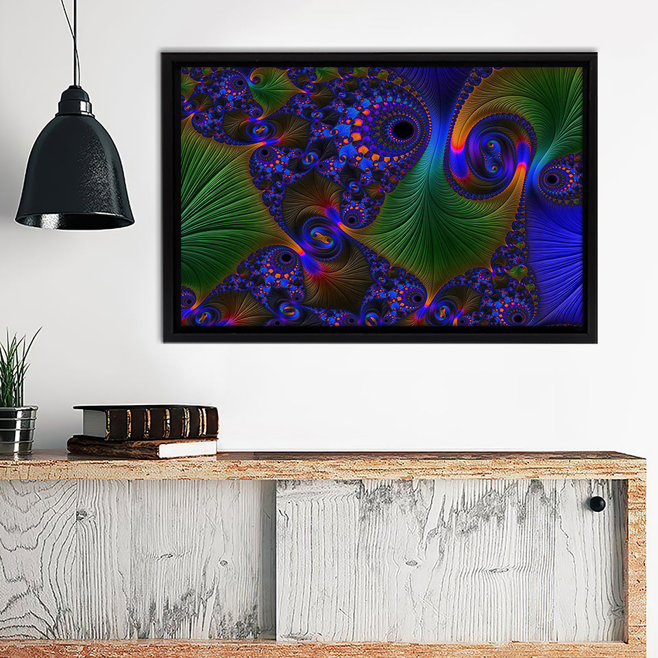 Vibrant Abstract Framed Canvas Prints Wall Art - Canvas Painting, Framed Art, Prints for Sale, Wall Decor, Home Decor