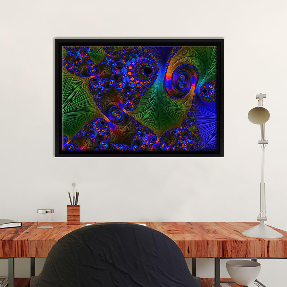 Vibrant Abstract Framed Canvas Prints Wall Art - Canvas Painting, Framed Art, Prints for Sale, Wall Decor, Home Decor