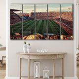 Vicente Calderon Wall Art Atletico Madrid Stadium Canvas Prints Football,Multi Panels B,Sport Stadium Art Prints, Fan Gift