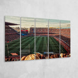Vicente Calderon Wall Art Atletico Madrid Stadium Canvas Prints Football,Multi Panels B,Sport Stadium Art Prints, Fan Gift