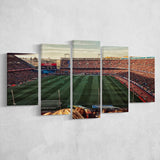 Vicente Calderon Wall Art Atletico Madrid Stadium Canvas Prints Football,Multi Panels,Sport Stadium Art Prints, Fan Gift