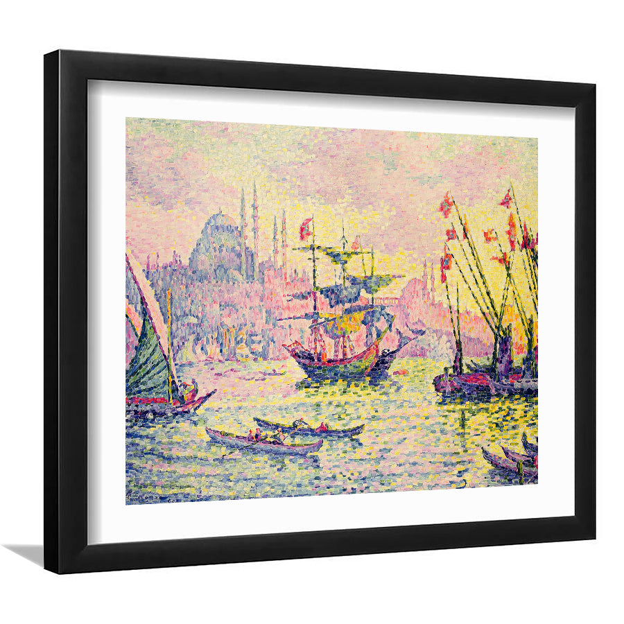 View Of Constantinople 1907 Wall Art Print - Framed Art, Framed Prints, Painting Print