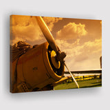 Vintage Aircraft Plane Propeller Canvas Prints Wall Art Decor - Painting Canvas, Art Prints, Ready to Hang