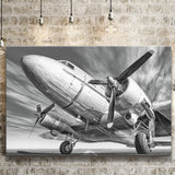 Vintage Aircraft Canvas Prints Wall Art Decor - Paiting Canvas, Art Prints, Wall Decor, For Sale