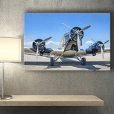 Vintage Airplane Wall Mural Aerobatic Canvas Prints Wall Art Decor - Painting Canvas, Art Prints, Ready to Hang
