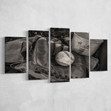 Vintage Baseball, Baseball Multi Panels,Canvas Prints Wall Art Home Decor