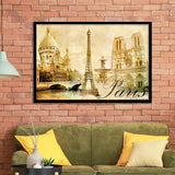 Vintage Paris Framed Art Prints Wall Art Decor, Framed Picture, Home Decor