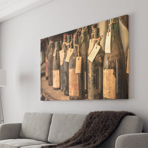 Vintage Wine, Wine Canvas Prints Wall Art Home Decor - Painting Canvas, Ready to hang