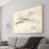 Virgin Galactic Reveals Mach 3 Faster Than Concorde Passenge Canvas Prints Wall Art - Painting Canvas, Painting Prints, Wall Home Decor
