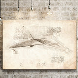 Virgin Galactic Reveals Mach 3 Faster Than Concorde Passenge Canvas Prints Wall Art - Painting Canvas, Painting Prints, Wall Home Decor