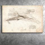 Virgin Galactic Reveals Mach 3 Faster Than Concorde Passenge Canvas Prints Wall Art - Painting Canvas, Painting Prints, Wall Home Decor
