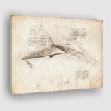 Virgin Galactic Reveals Mach 3 Faster Than Concorde Passenge Canvas Prints Wall Art - Painting Canvas, Painting Prints, Wall Home Decor