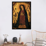 Virgin Mary Praying Framed Art Prints - Framed Painting, Painting Art, Prints for Sale, Wall Art, Wall Decor