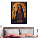 Virgin Mary Praying Framed Art Prints - Framed Painting, Painting Art, Prints for Sale, Wall Art, Wall Decor
