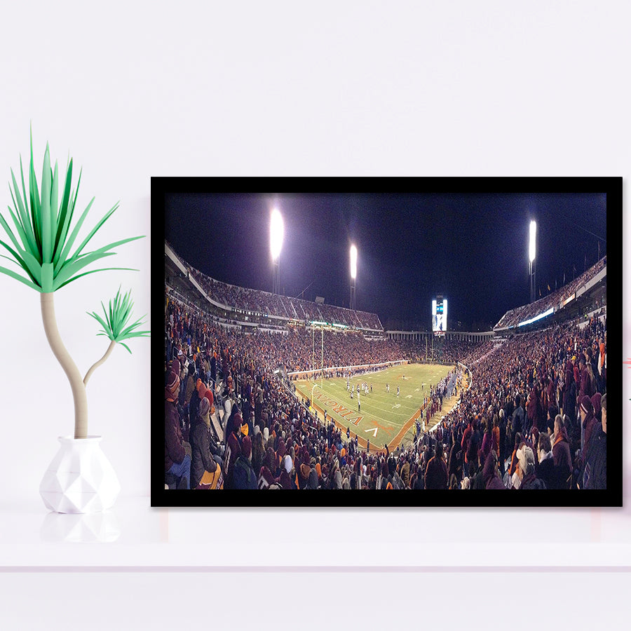 Virginia Cavaliers Stadium Art Prints Scott Stadium Wall Art American,Sport Stadium Art Prints, Fan Gift, Wall Decor