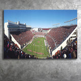 Virginia Tech Stadium Canvas Prints Lane Stadium Wall Art American,Sport Stadium Art Prints, Fan Gift, Wall Decor